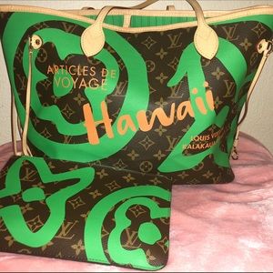 Louis Vuitton TAHITIENNE neverfull Hawaii